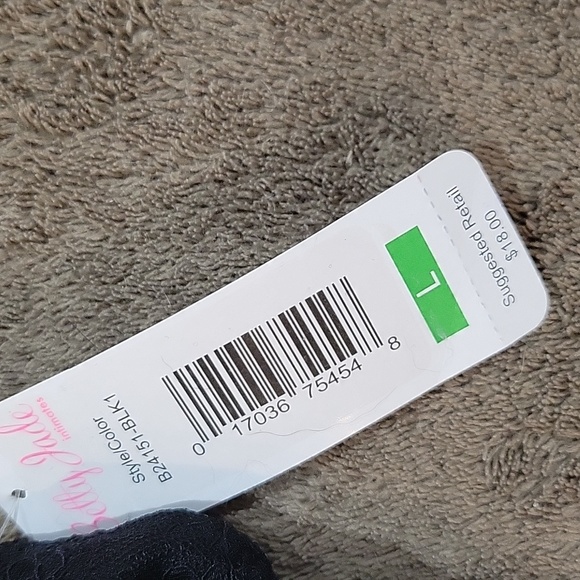 Black Lace Bralette size L - Picture 2 of 3